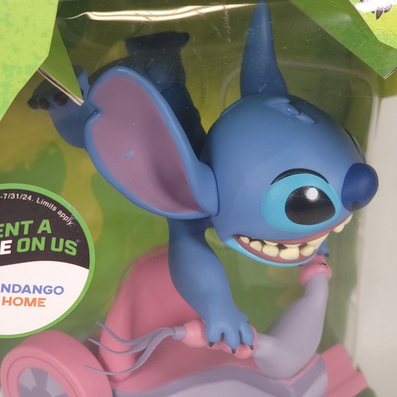 New Disney Stich 9 Inch 9” Vinyl Figure Tricycle‎ By Culturefly Brand New In Box - Picture 2 of 8